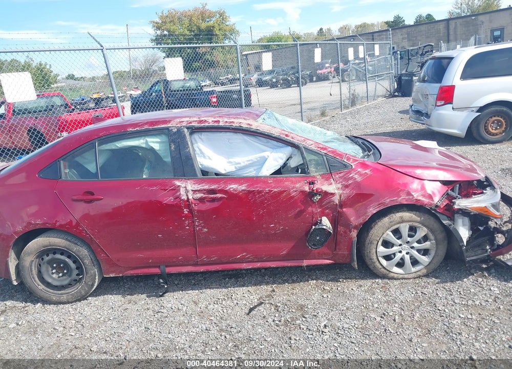2022 TOYOTA COROLLA LE VIN: JTDEPMAE1NJ227248
