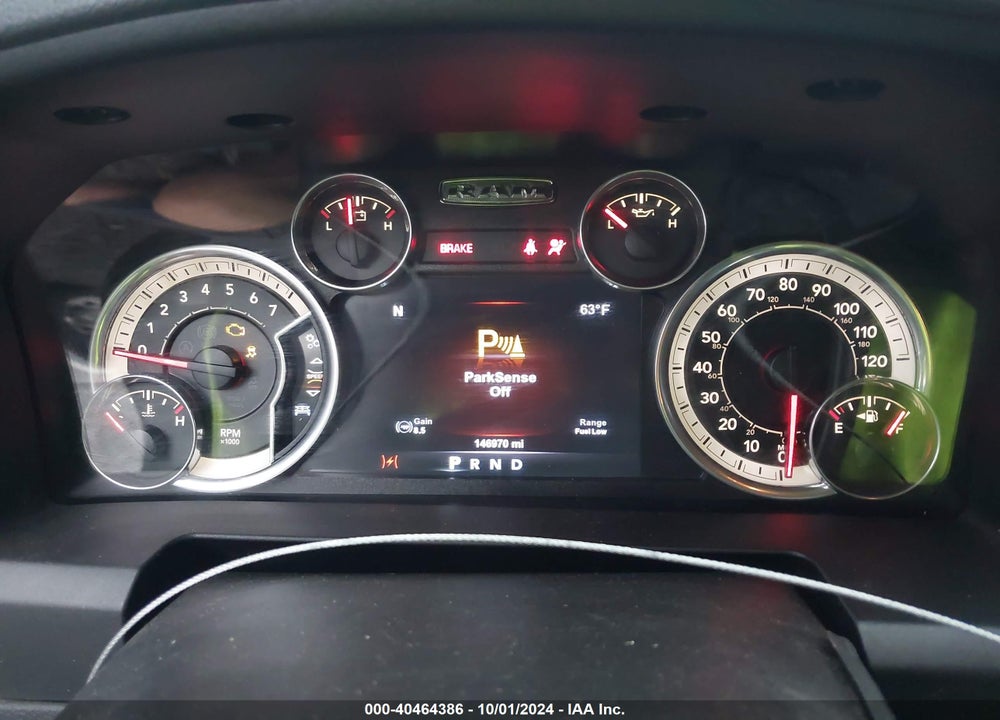 2015 RAM 2500 BIG HORN VIN: 3C6UR5DJ4FG672727