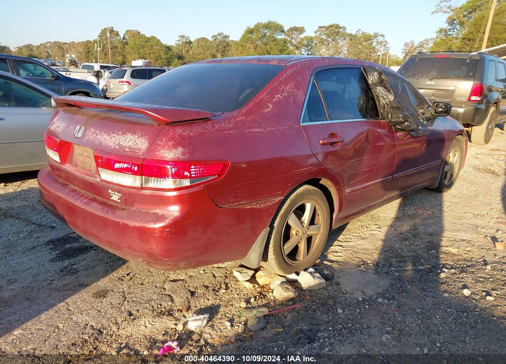 2004 HONDA ACCORD 2.4 EX VIN: 1HGCM56654A006839