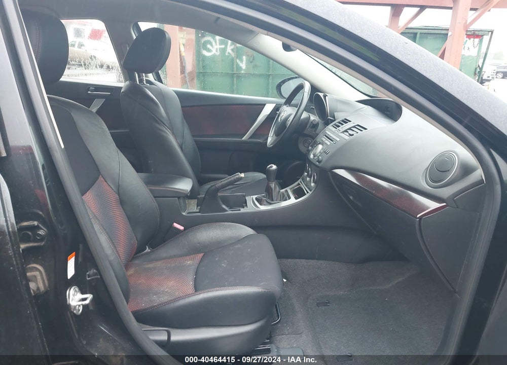 2011 MAZDA SPEED3 SPORT VIN: JM1BL1K40B1369721