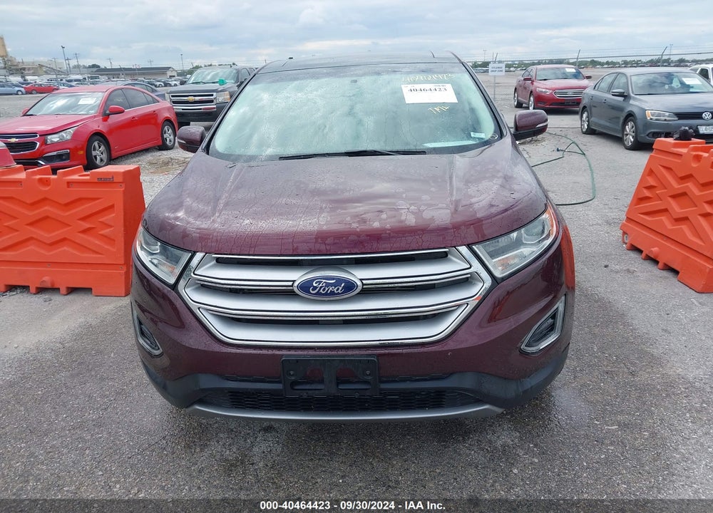 2017 FORD EDGE TITANIUM VIN: 2FMPK4K88HBC09379