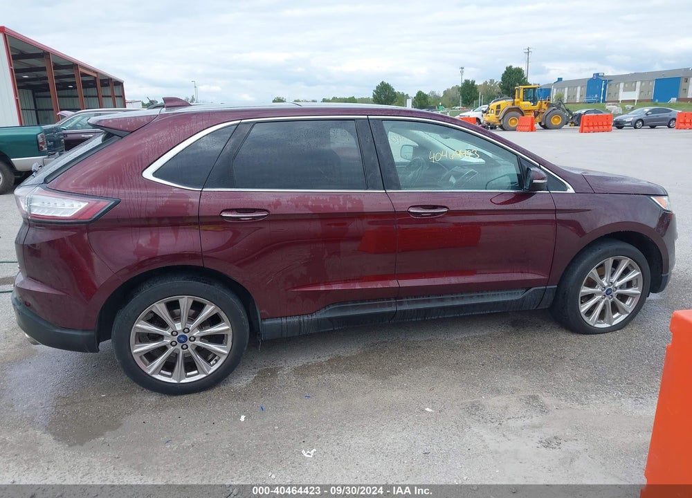 2017 FORD EDGE TITANIUM VIN: 2FMPK4K88HBC09379