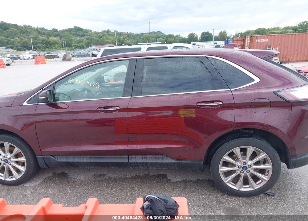 2017 FORD EDGE TITANIUM VIN: 2FMPK4K88HBC09379