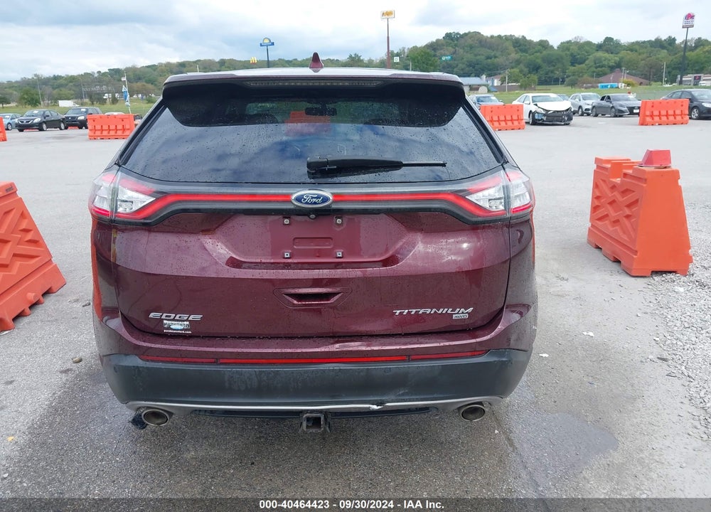 2017 FORD EDGE TITANIUM VIN: 2FMPK4K88HBC09379