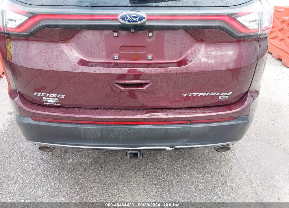 2017 FORD EDGE TITANIUM VIN: 2FMPK4K88HBC09379