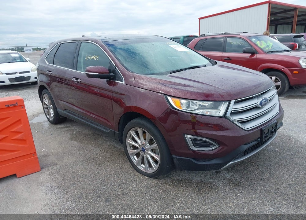 2017 FORD EDGE TITANIUM VIN: 2FMPK4K88HBC09379