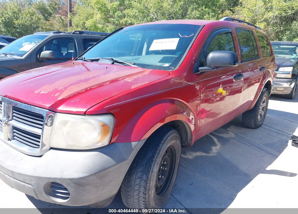 2008 DODGE DURANGO SXT VIN: 1D8HD38K58F105495