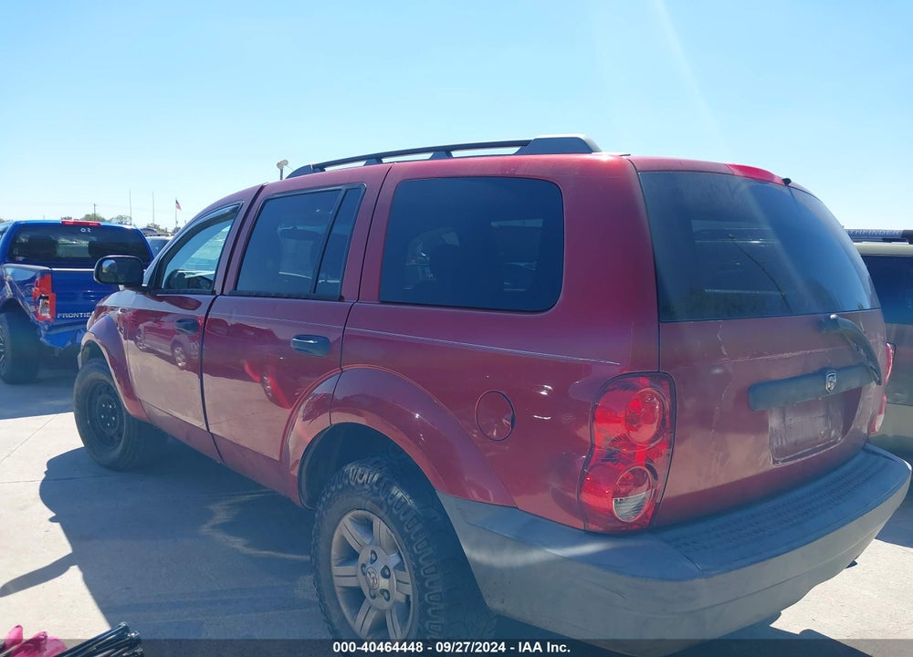 2008 DODGE DURANGO SXT VIN: 1D8HD38K58F105495