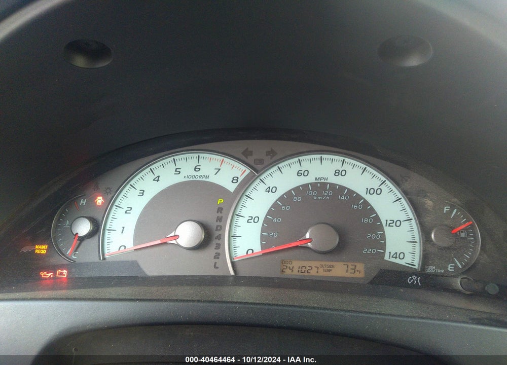 2007 TOYOTA CAMRY SE VIN: 4T1BE46K47U003511