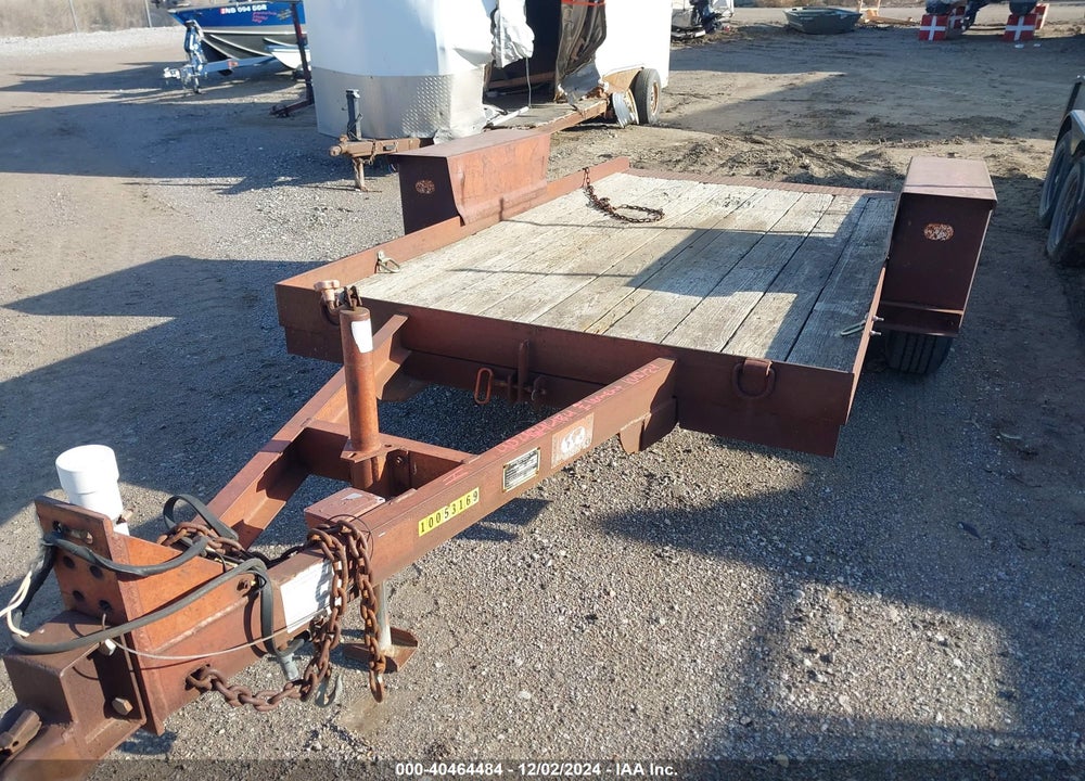1996 BELSHE TRAILER VIN: 16J01213T1027850