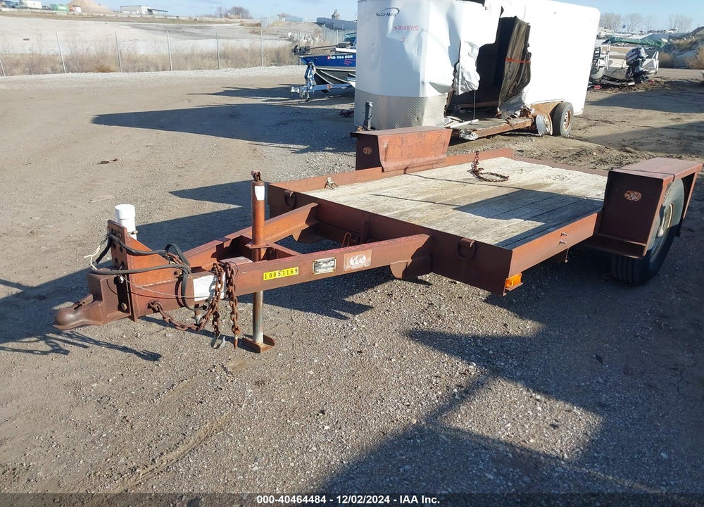 1996 BELSHE TRAILER VIN: 16J01213T1027850