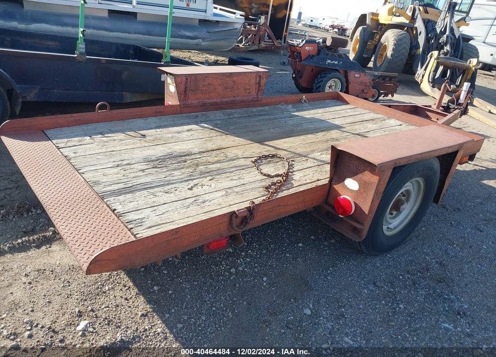 1996 BELSHE TRAILER VIN: 16J01213T1027850