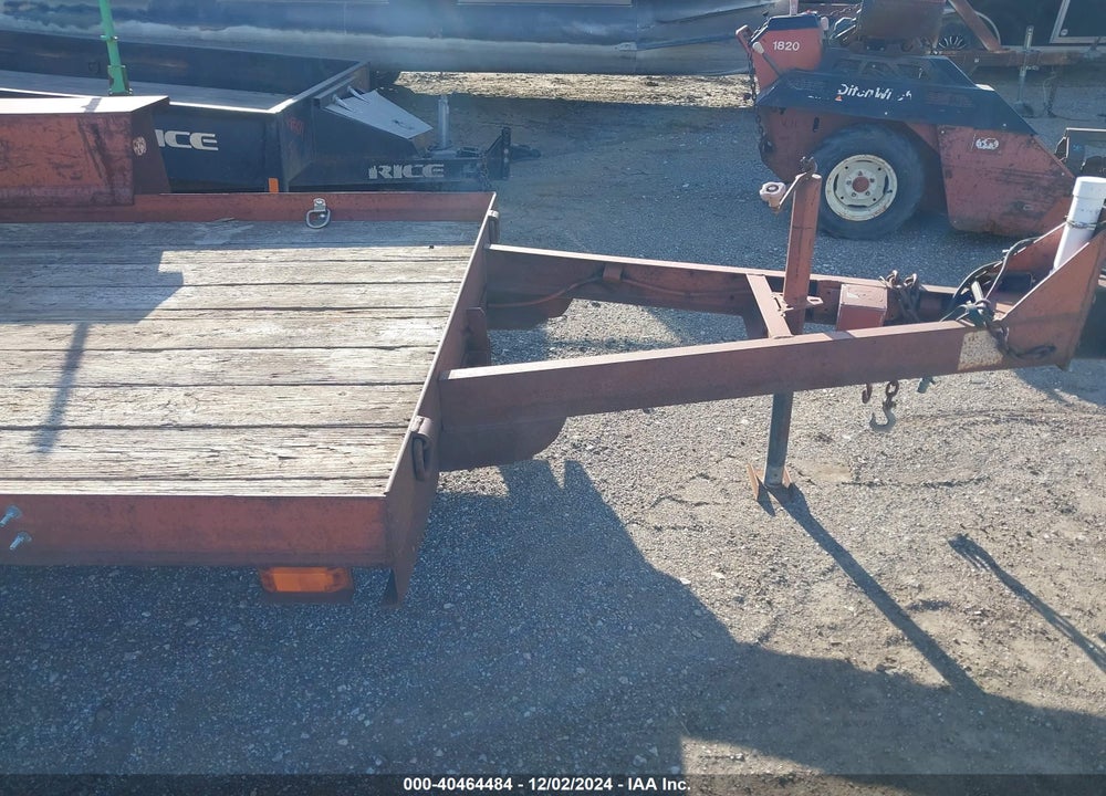 1996 BELSHE TRAILER VIN: 16J01213T1027850