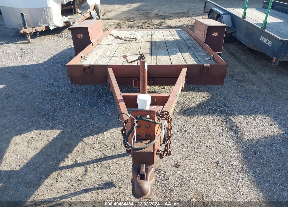 1996 BELSHE TRAILER VIN: 16J01213T1027850