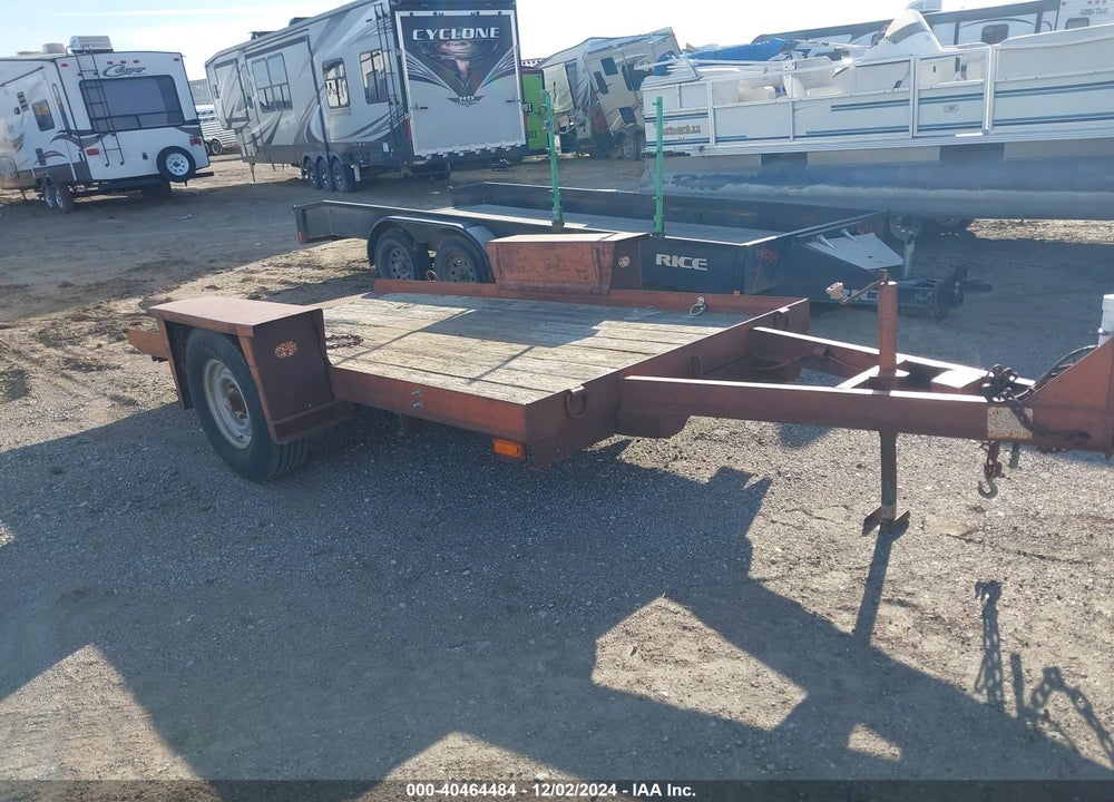 1996 BELSHE TRAILER VIN: 16J01213T1027850