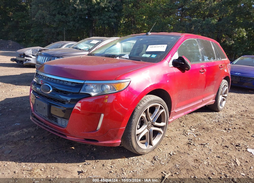 2013 FORD EDGE SPORT VIN: 2FMDK3AKXDBC70088