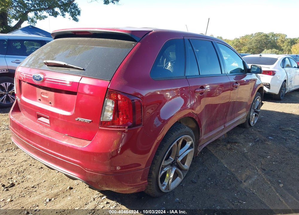 2013 FORD EDGE SPORT VIN: 2FMDK3AKXDBC70088