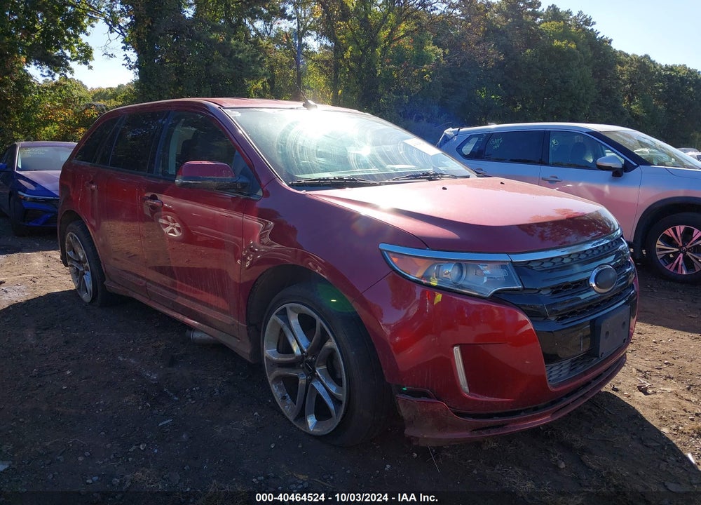 2013 FORD EDGE SPORT VIN: 2FMDK3AKXDBC70088
