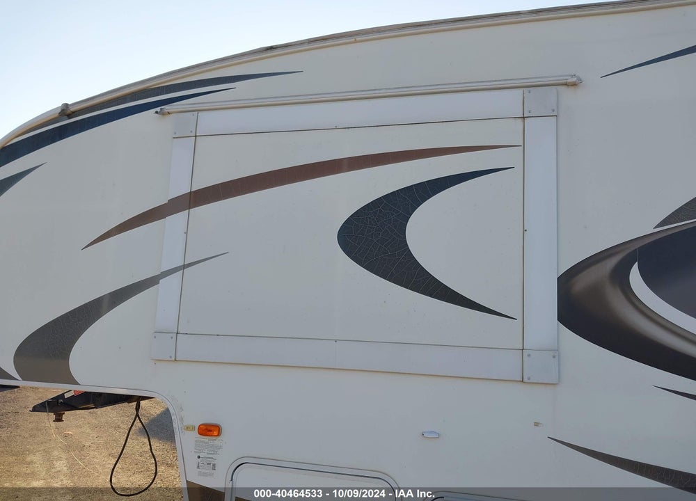 2013 KEYSTONE COUGAR 5TH WHEEL TRAVEL TRAILER VIN: 4YDF28S27D2506210