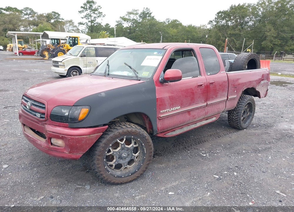 2002 TOYOTA TUNDRA LTD V8 VIN: 5TBBT48172S322664