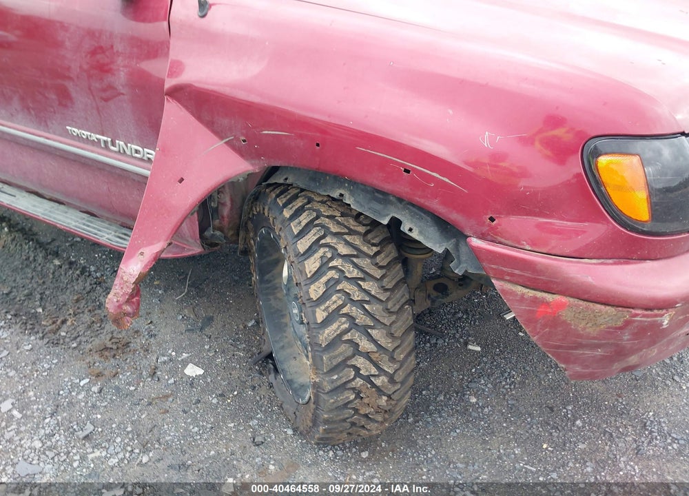 2002 TOYOTA TUNDRA LTD V8 VIN: 5TBBT48172S322664
