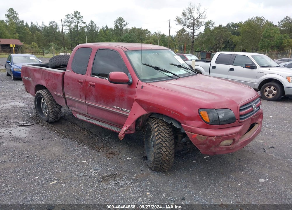 2002 TOYOTA TUNDRA LTD V8 VIN: 5TBBT48172S322664