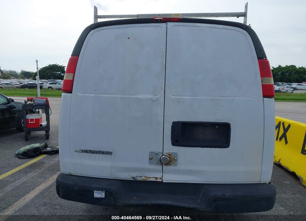 2008 CHEVROLET EXPRESS WORK VAN VIN: 1GCGG29C381101400