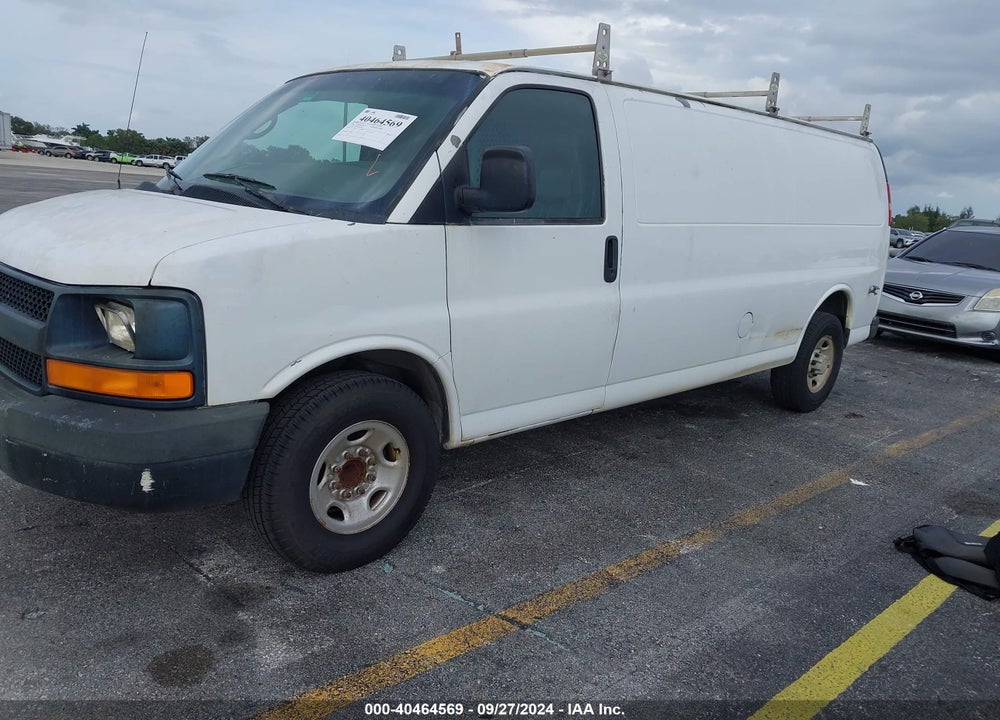 2008 CHEVROLET EXPRESS WORK VAN VIN: 1GCGG29C381101400