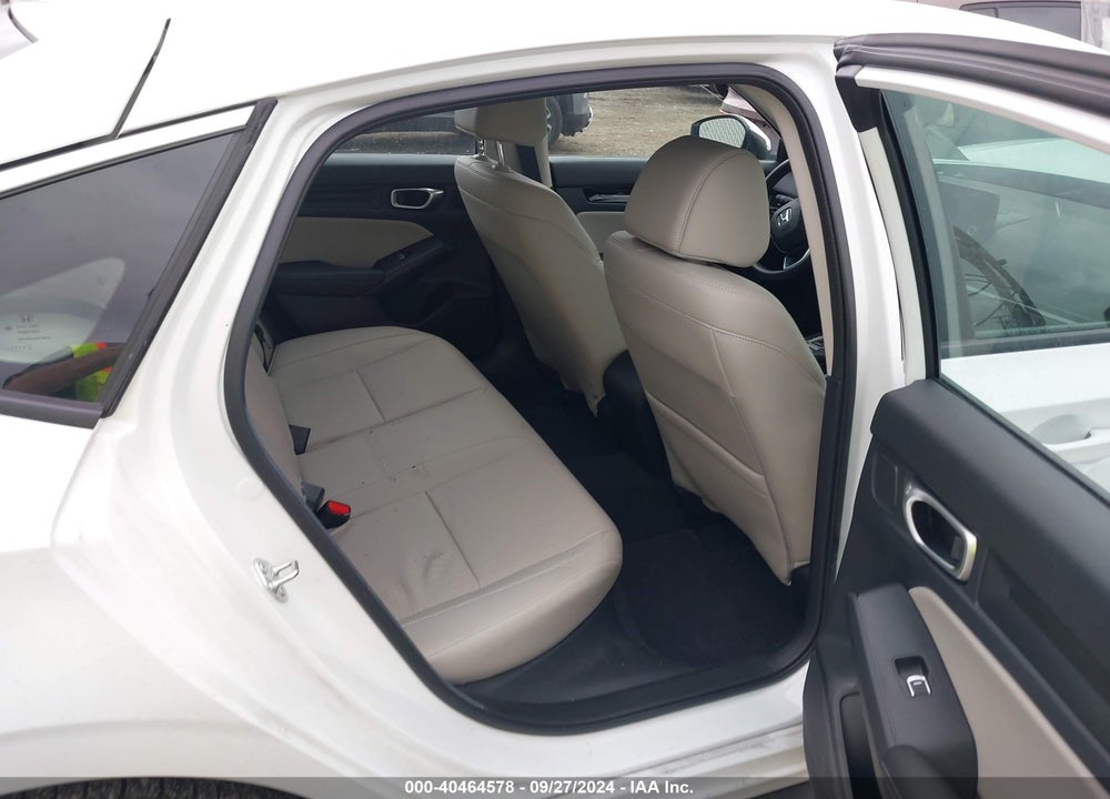 2023 HONDA CIVIC EX-L /EX-L W/O BSI VIN: 19XFL1H79PE016109