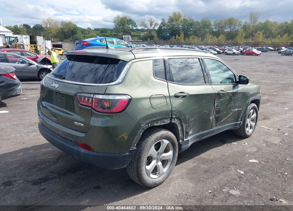 2018 JEEP COMPASS LATITUDE 4X4 VIN: 3C4NJDBB2JT113963