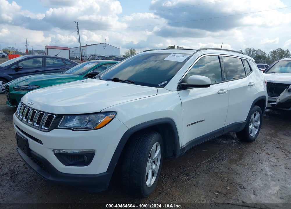2018 JEEP COMPASS LATITUDE 4X4 VIN: 3C4NJDBB4JT423340
