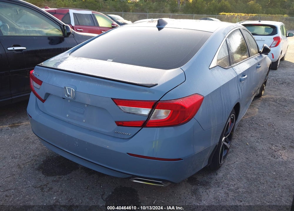 2022 HONDA ACCORD SPORT VIN: 1HGCV1F3XNA083798