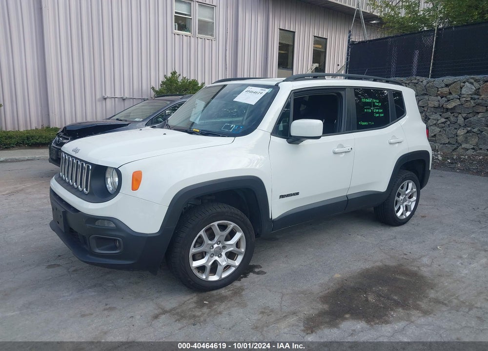 2016 JEEP RENEGADE LATITUDE VIN: ZACCJBBT6GPE07435