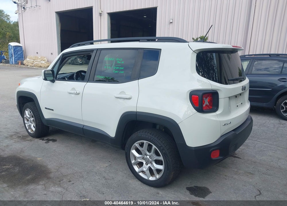 2016 JEEP RENEGADE LATITUDE VIN: ZACCJBBT6GPE07435