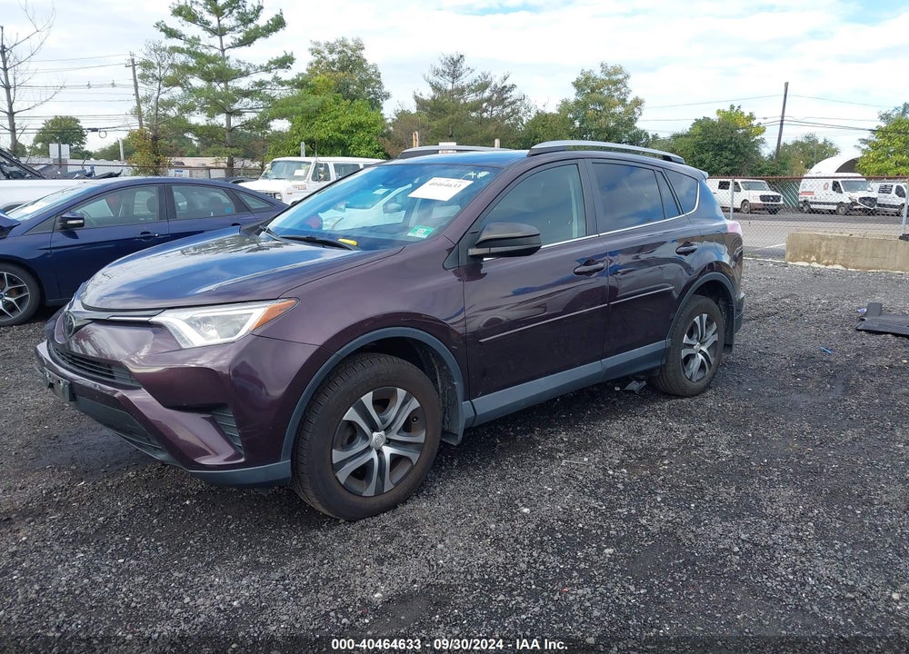 2018 TOYOTA RAV4 LE VIN: 2T3BFREV4JW854552