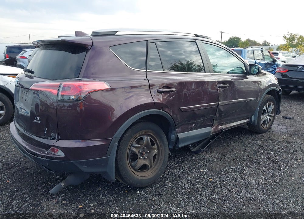 2018 TOYOTA RAV4 LE VIN: 2T3BFREV4JW854552