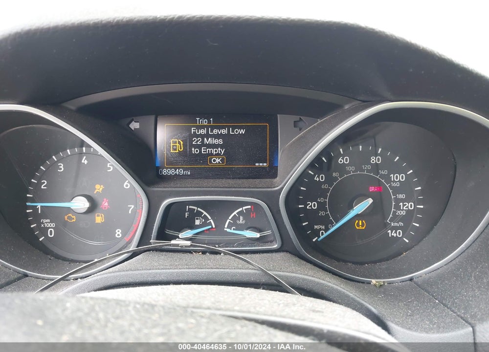 2017 FORD FOCUS S VIN: 1FADP3E27HL203508
