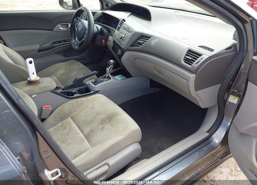 2012 HONDA CIVIC EX VIN: 19XFB2F87CE334745
