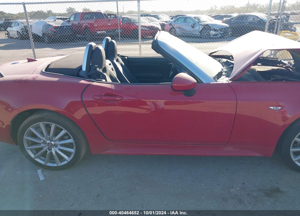 2018 FIAT 124 SPIDER LUSSO VIN: JC1NFAEK2J0133877