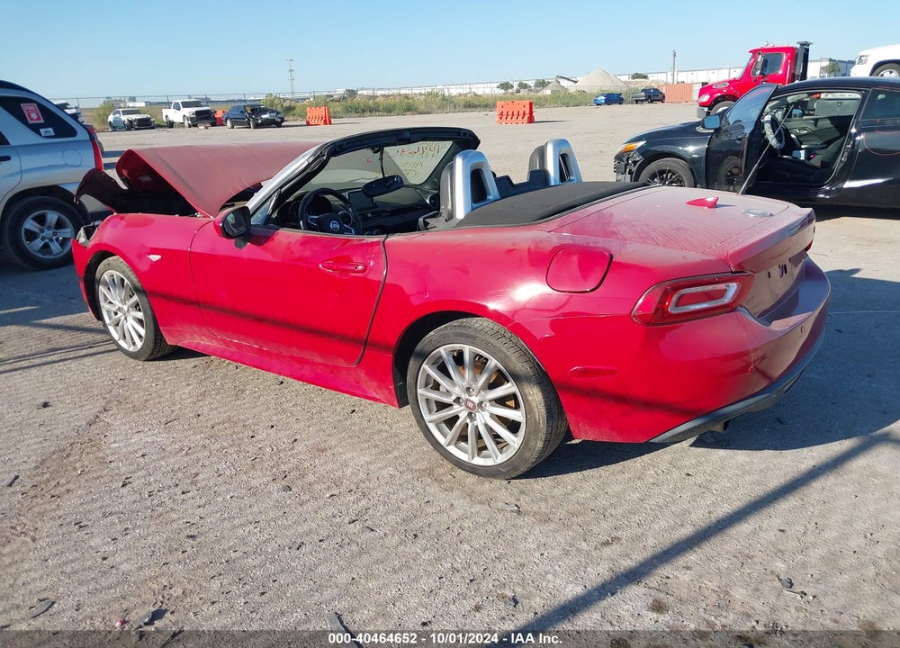 2018 FIAT 124 SPIDER LUSSO VIN: JC1NFAEK2J0133877