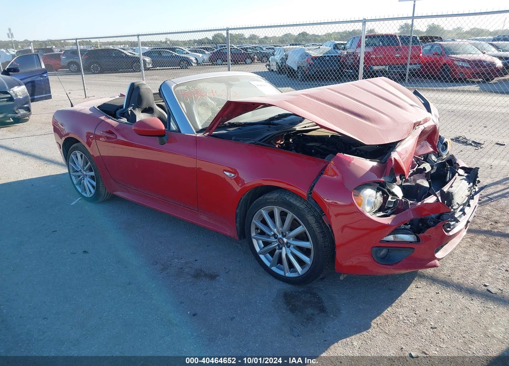 2018 FIAT 124 SPIDER LUSSO VIN: JC1NFAEK2J0133877