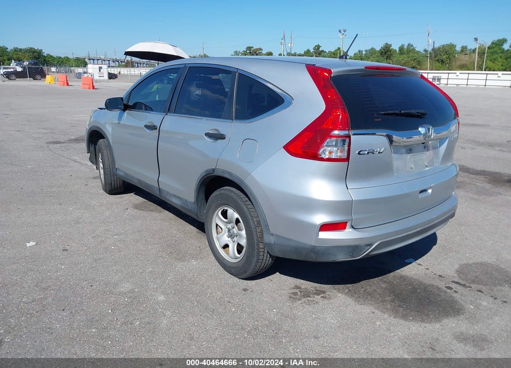 2015 HONDA CR-V LX VIN: 2HKRM4H3XFH697058