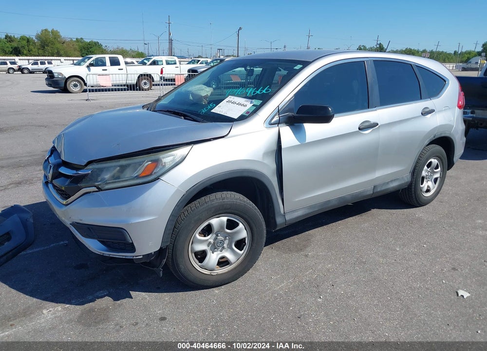 2015 HONDA CR-V LX VIN: 2HKRM4H3XFH697058