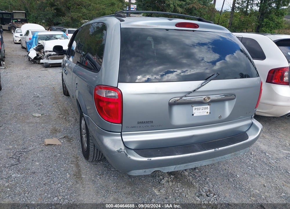 2006 CHRYSLER TOWN & COUNTRY LX VIN: 2A4GP44R56R723491