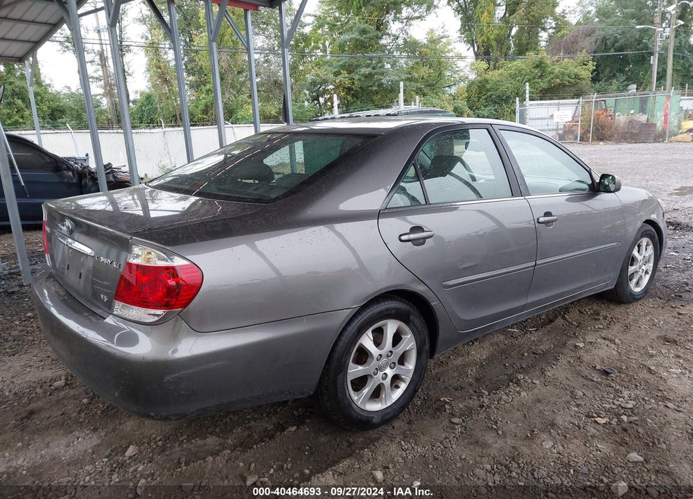 2006 TOYOTA CAMRY XLE V6 VIN: 4T1BF30K26U625104