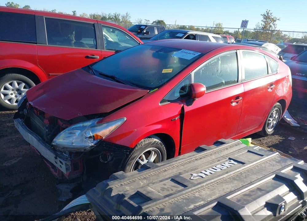 2010 TOYOTA PRIUS IV VIN: JTDKN3DUXA0045733