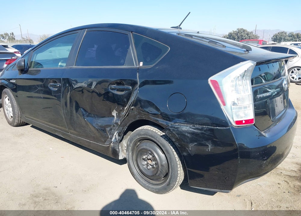 2010 TOYOTA PRIUS III VIN: JTDKN3DU6A1264280