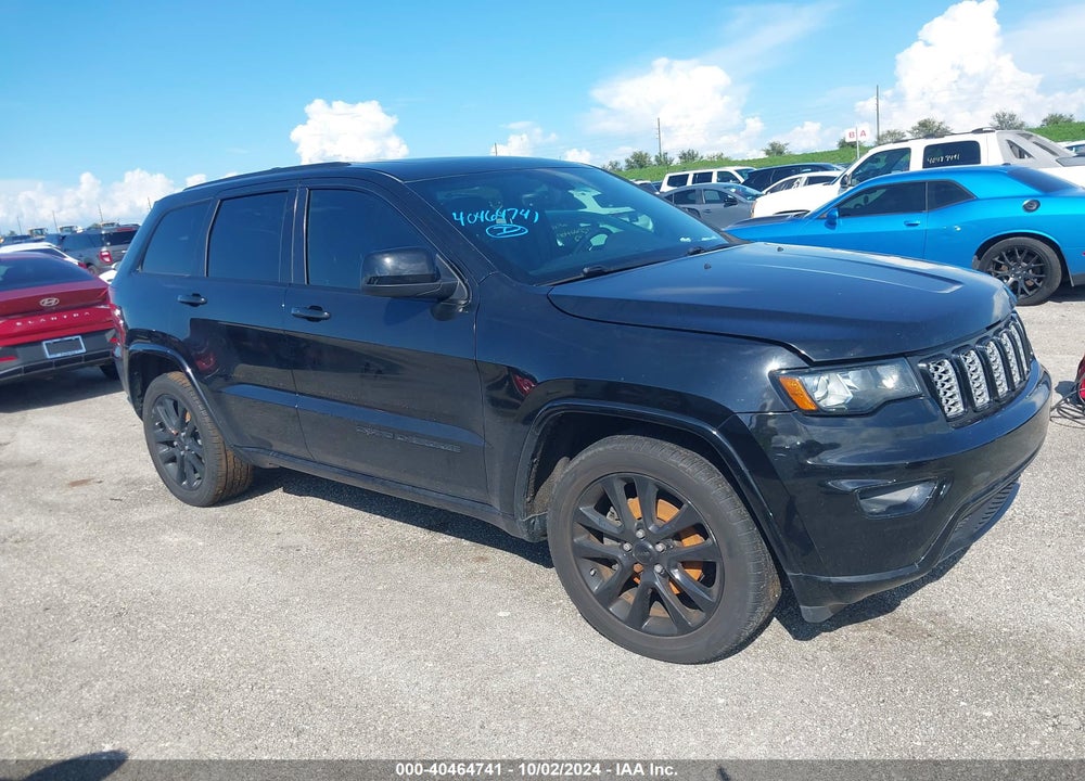 2017 JEEP GRAND CHEROKEE ALTITUDE 4X2 VIN: 1C4RJEAG8HC702185