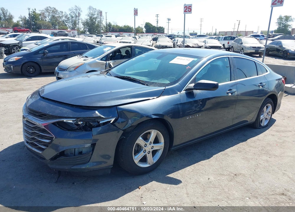 2019 CHEVROLET MALIBU 1LS VIN: 1G1ZB5ST6KF174671