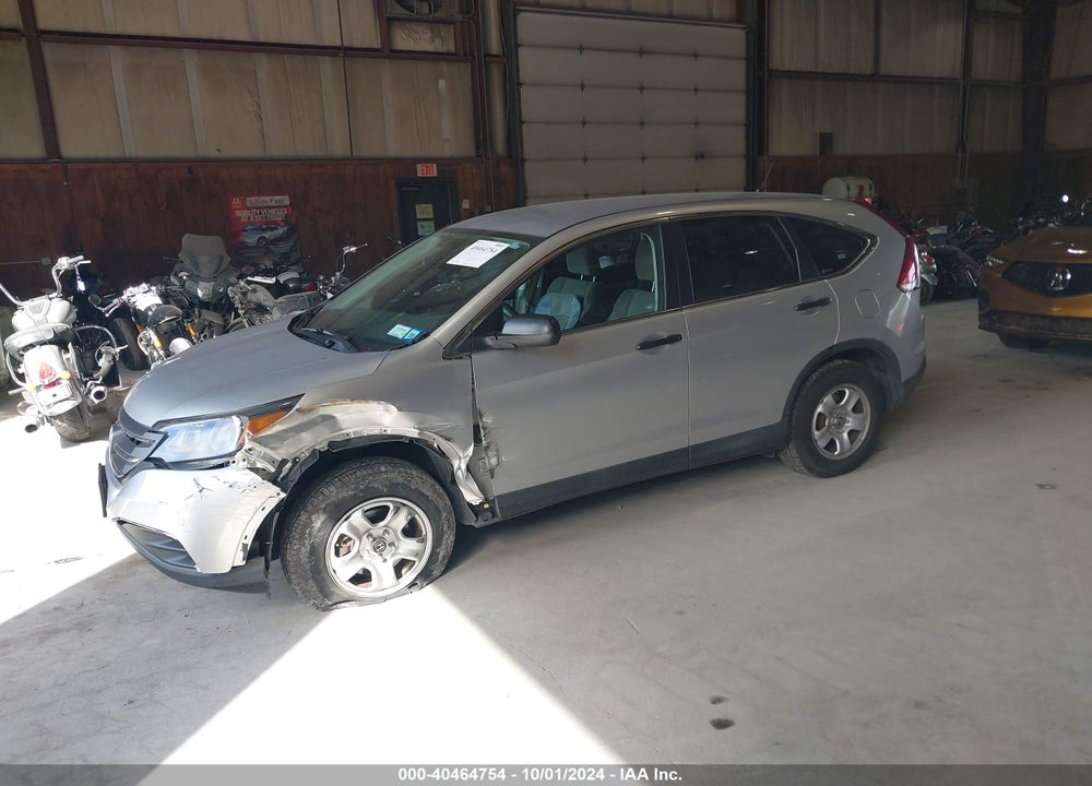 2012 HONDA CR-V LX VIN: 2HKRM4H34CH608807